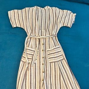 Free People linen dress